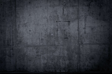 Grungy and smooth bare concrete wall