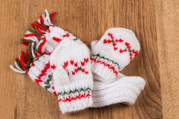 Woolen baby clothing