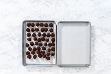 Peppermint White Chocolate Cookies