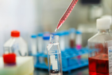 medical, medicine and cell culture laboratory