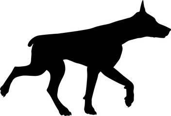 Dog Silhouette Pet Animal