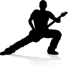 Musician Guitarist Silhouette