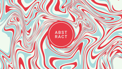 Colorful liquid wave template background