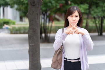 Fototapeta premium NG ビジネス 女性