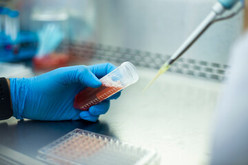 medical, medicine and cell culture laboratory