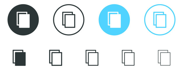 copy files icon, layers layer icon symbol . add new tab window tabs icons sign . open new window icon, copy file document icon button