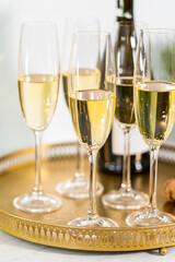 Champagne glasses