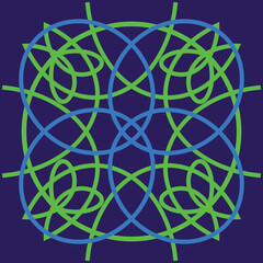 Aesthetic Contemporary printable pattern with the abstract line, shapes, and lines in bright colors. vector Illustration wall. Perfect for textile printing, invitations, greeting cards, wrapping paper