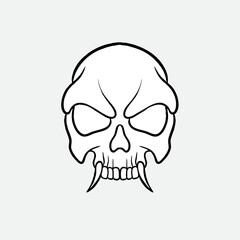 Skull_Lineart_can_use_for_costume_and_gaming_logo