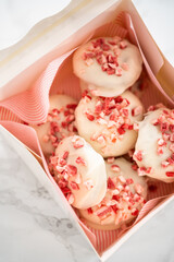 Peppermint White Chocolate Cookies