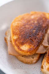 Provolone and Apple Grilled Cheese Sandwich