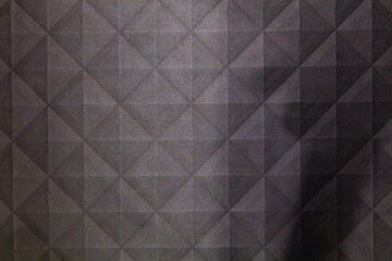 black geometric textured background