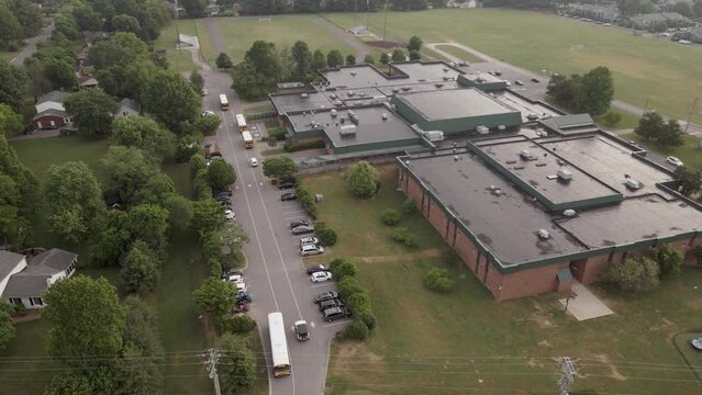 Overhead of school during dropoff