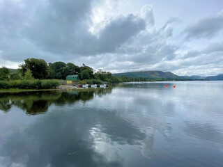 Lake Ullswater on an Autumn day