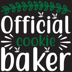 Official cookie baker.