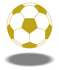 Foot Ball or Soccer Ball Icon Symbol for Art Illustration, Logo, Website, Apps, Pictogram, News, Infographic or Graphic Design Element. Format in PNG