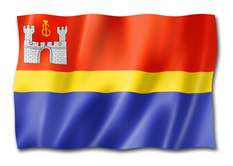Kaliningrad state - Oblast -  flag, Russia