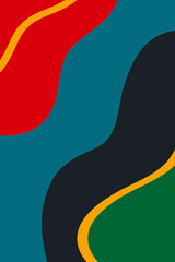 background with organic shapes