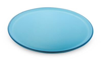 empty plate isolated on white background.