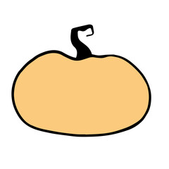 pumpkin symbol of halloween, autumn