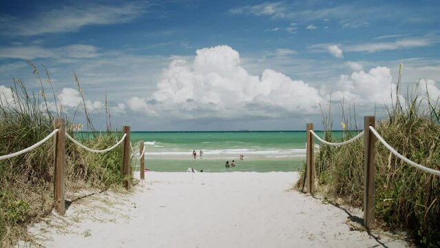 Miami Beach Collins Avenue Ave View