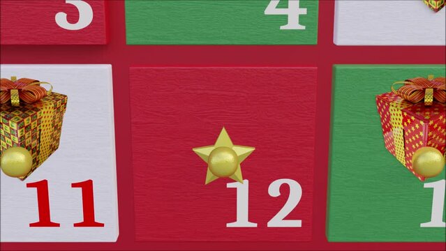 Adventskalender T&uuml;r Nr. 12