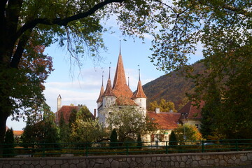 Ecatherine Gate from Brasov, Transylvania, Romania, 		
