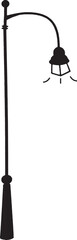 Obraz premium Street lamp vector