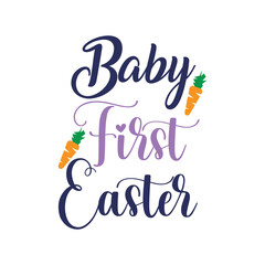 Easter Day Quotes and lettering vector T-shirt design