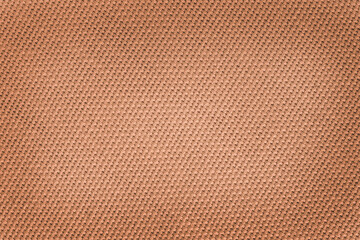 blank brown canvas texture enlighted at centre