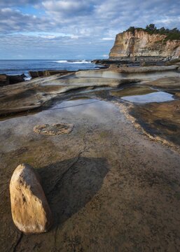 Beautiful shot of the beach in Terrigal on the NSD Central Coast of Australia