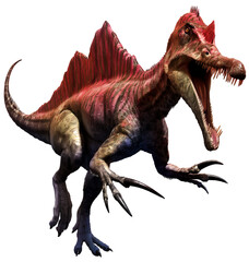 Ichthyovenator from the Cretaceous era 3D illustration	