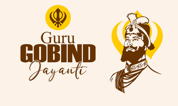 illustration of Guru Gobind Singh Jayanti Sikh festival and celebration in Punjab
illustration of remembering the sikh Guru Gobind Singh Jayanti