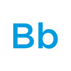 Alphabet symbol, ABC design vector illustration.