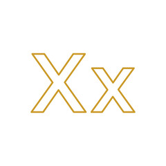 Alphabet symbol, ABC design vector illustration.