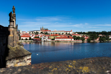 Obraz premium The beautiful city of Prague. Czech Republic in summer. ancient urban architecture