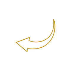 Obraz premium Arrow cursor pointer icon vector design illustration.