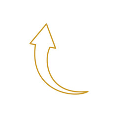 Arrow cursor pointer icon vector design illustration.