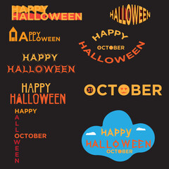 halloween holiday vector graphics resources