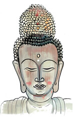 Buddha art for meditation and pray