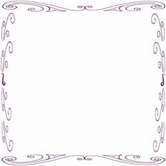 pink frame for text