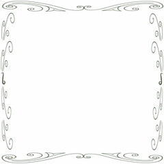 frame with bubbles