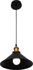 Pendant Light Set Isolated on white background. Modern chandelier isolated on background
