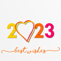 2023 - happy new year - best wishes 2023 background	
