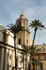 Iglesia de Santiago Apóstol en Cádiz.