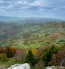landscape in the mountains