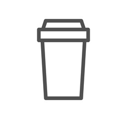 Drink related icon outline and linear vector.
