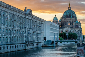Berliner Dom- Berlin, Germany.	 - obrazy, fototapety, plakaty