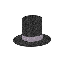 black top hat