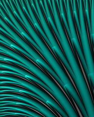 Green teal abstract art background